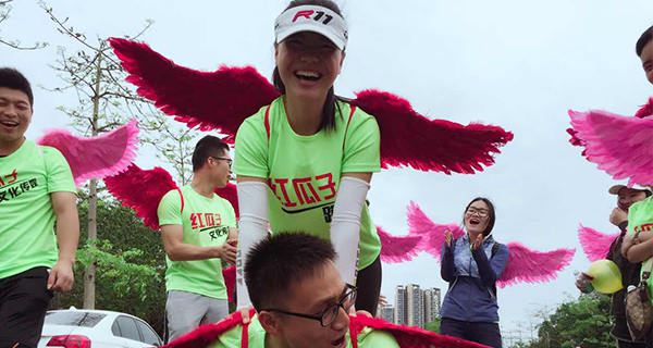 紅瓜子傳媒助力磨房百公里徒步活動 紅瓜子傳媒助力磨房百公里徒步活動